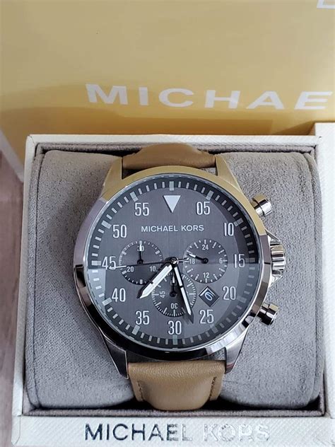 Michael Kors Gage Chronograph Quartz Grey Dial Men's Watch 